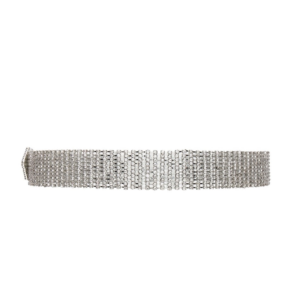 Silver Rhinestone Belt - Picture 3 of 4